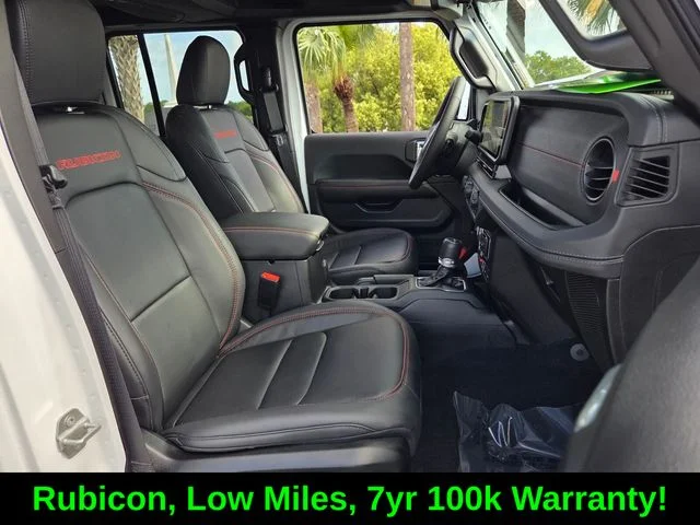 Certified Used 2025 White Jeep Rubicon image 19