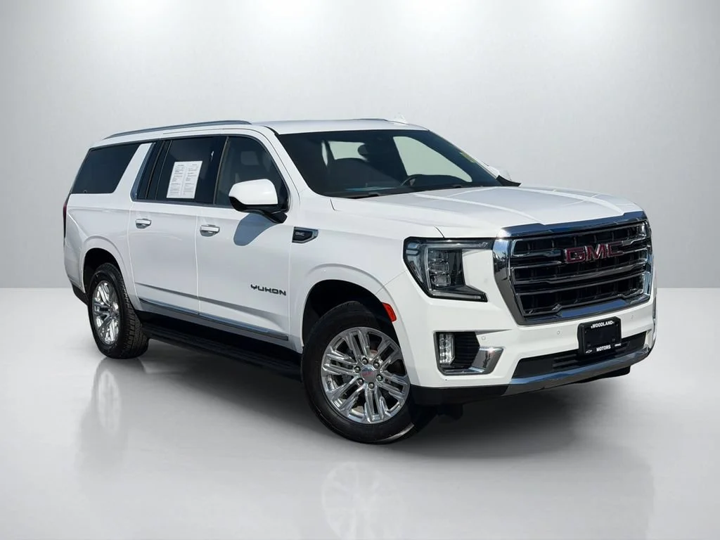 Used 2023 Summit White GMC SLT image 2