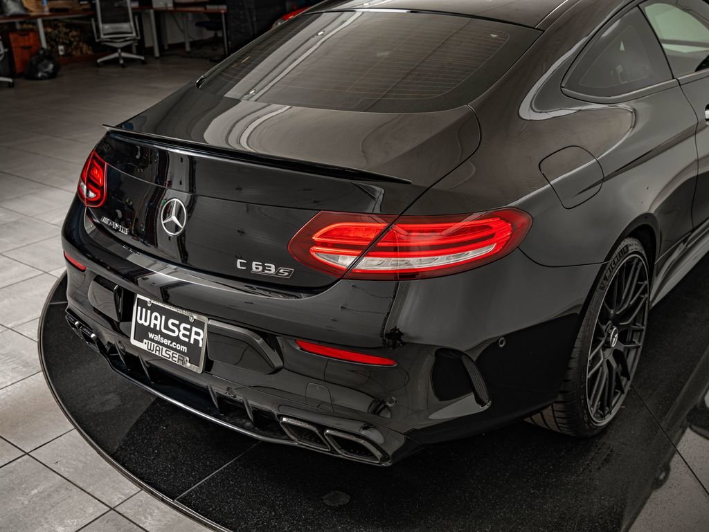 Used 2020 Obsidian Black Mercedes-Benz C 63 S AMG® image 19