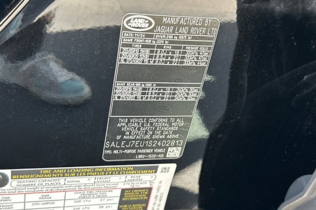 Certified Used 2025 Black Land Rover S image 28