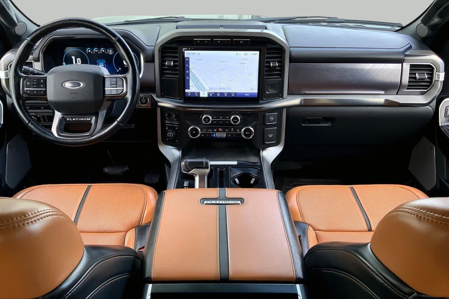 Used 2022 Carbonized Gray Metallic Ford Platinum image 15