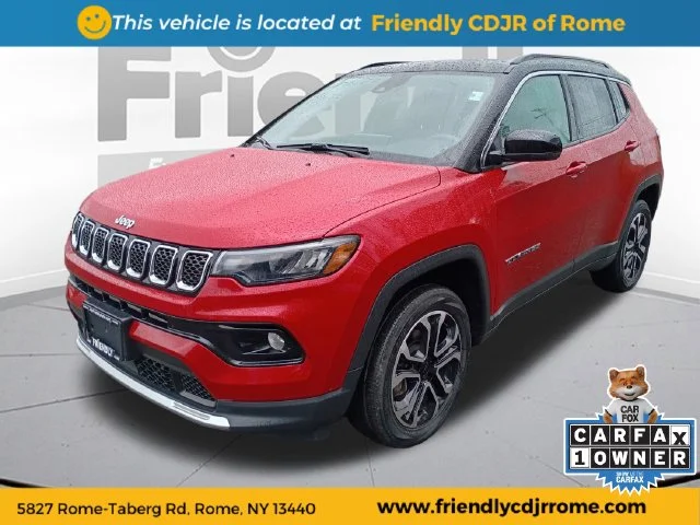 Used 2023 Red Jeep Limited image 1