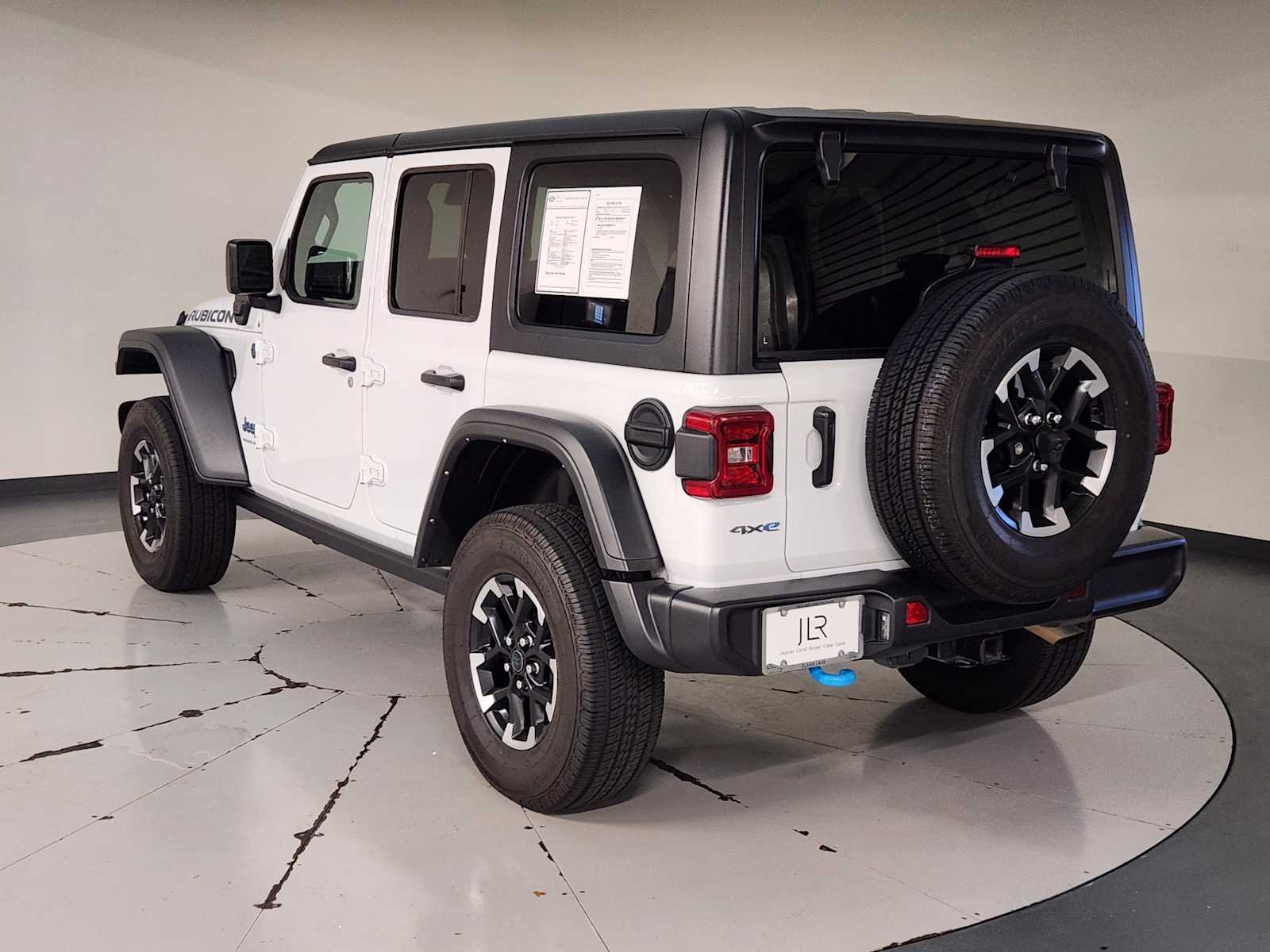 Used 2024 Bright White Clearcoat Jeep Rubicon image 6