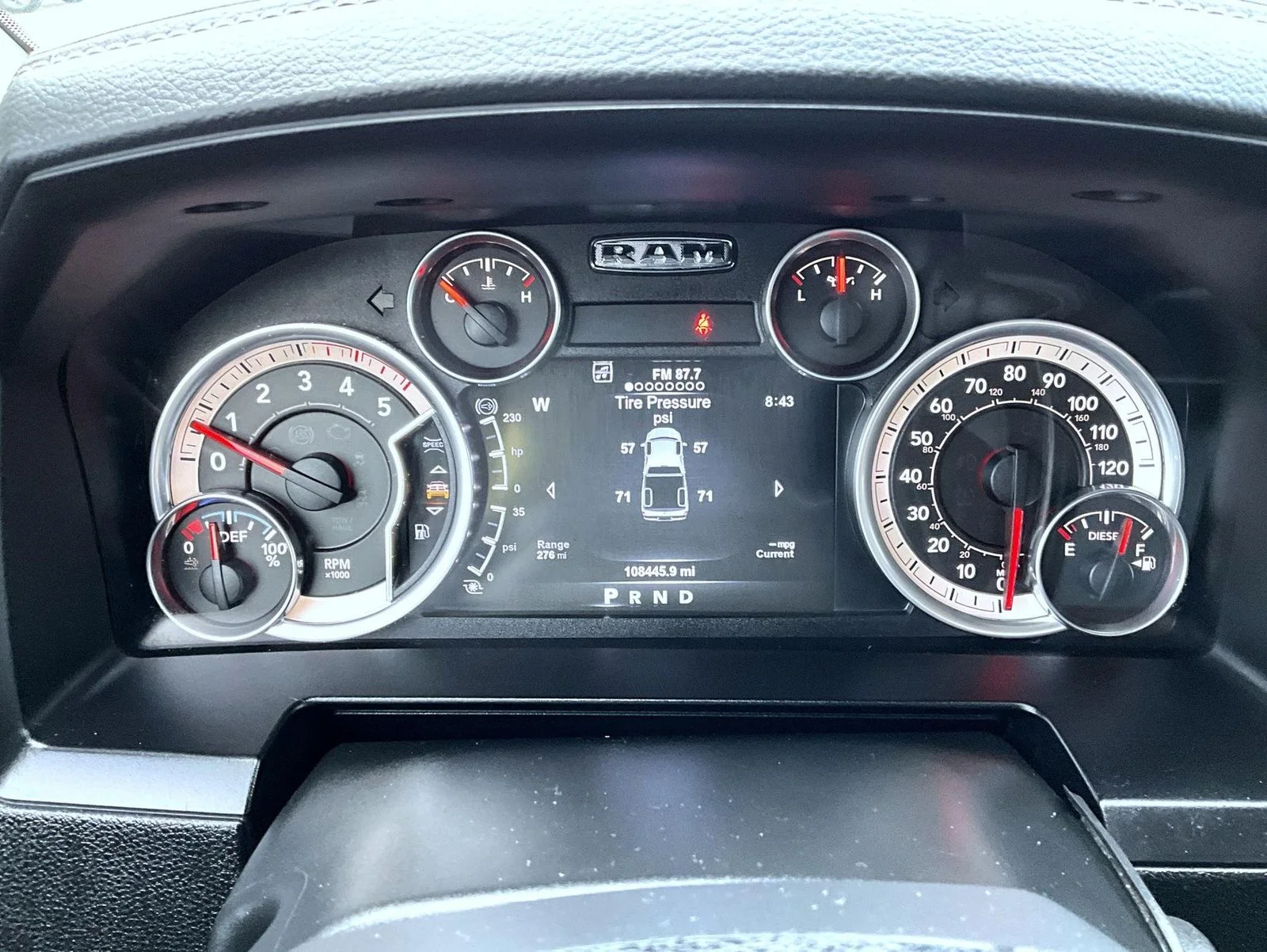 Used 2015 White Ram Laramie image 15