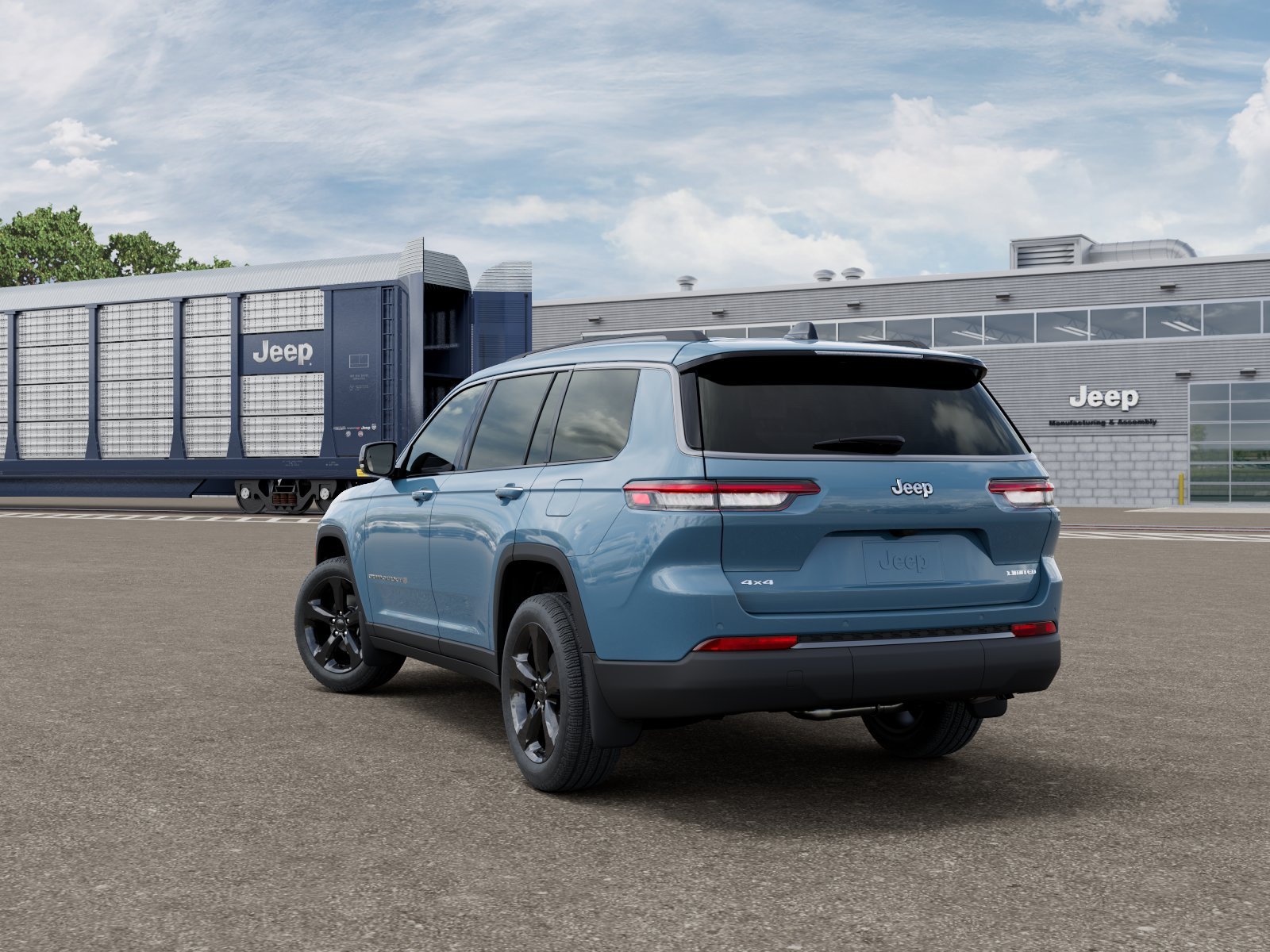 New 2026 Steel Blue Exterior Paint Jeep Limited image 12