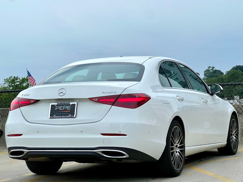 Certified Used 2024 White Mercedes-Benz C 300 image 7