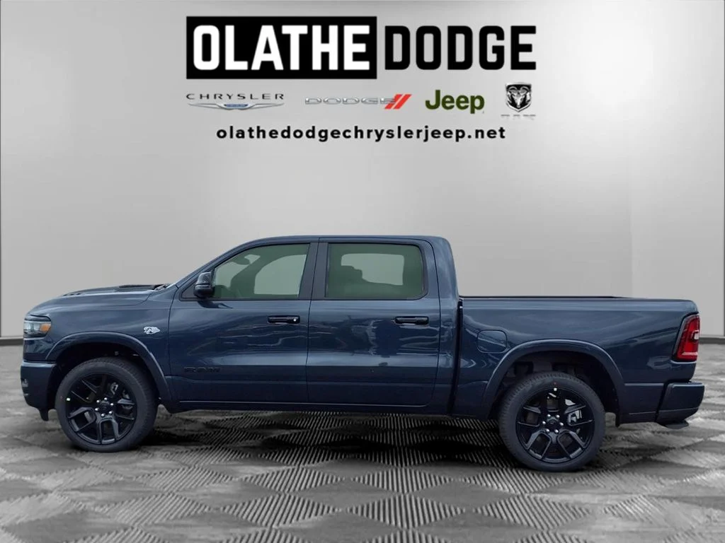 New 2026 Forged Blue Metallic Exterior Paint RAM Laramie image 18