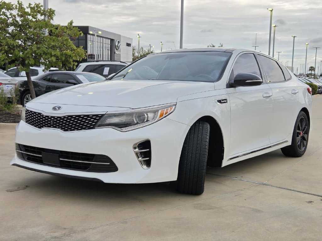 Used 2016 Kia Optima SXL with VIN 5XXGV4L22GG050881 for sale in Fort Worth, TX