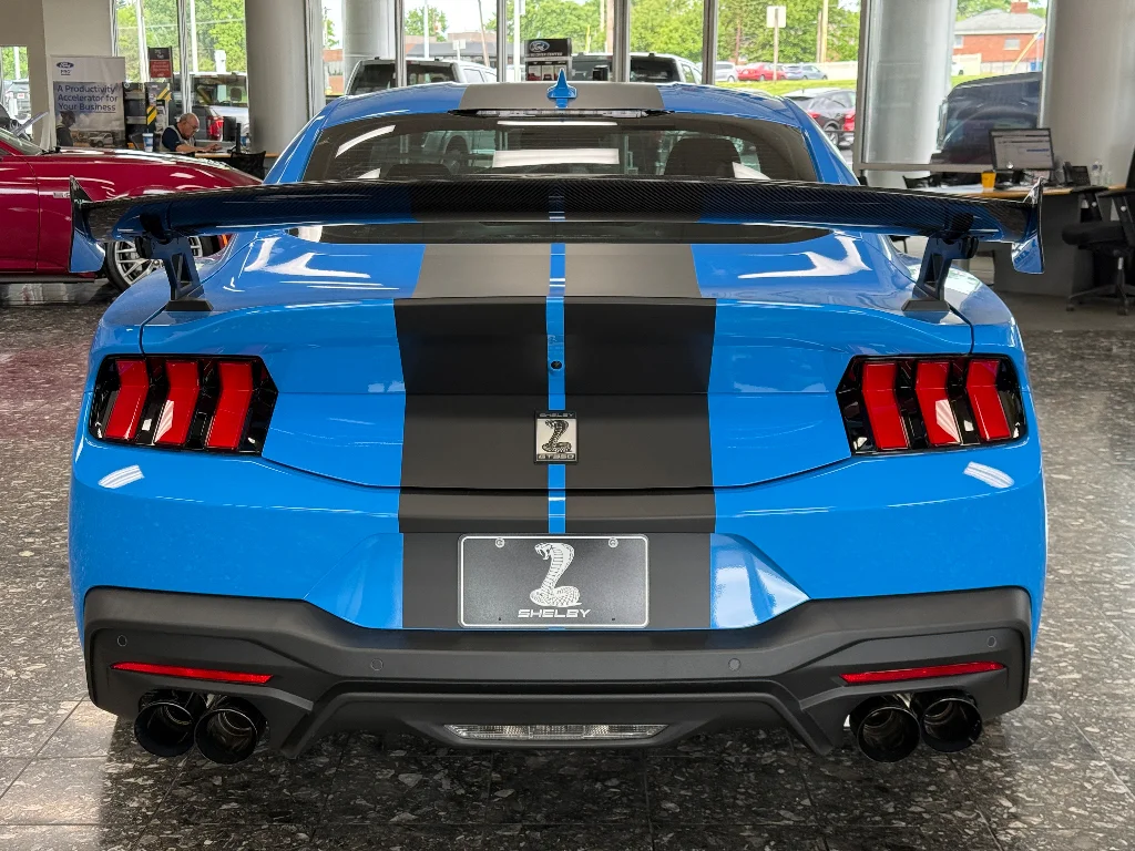 New 2025 Grabber Blue Metallic Ford SHELBY GT350 image 4