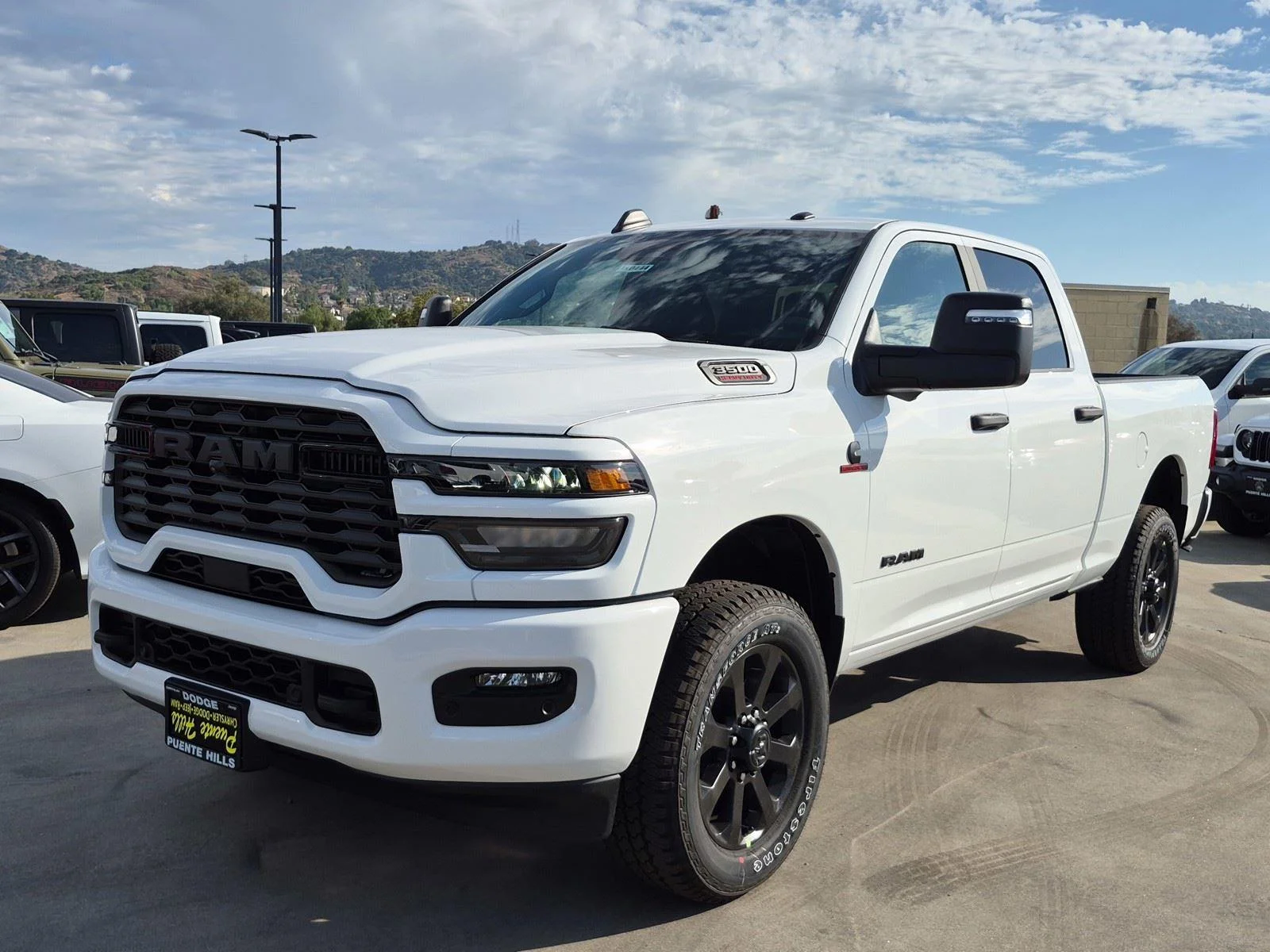 New 2026 Bright White Clearcoat RAM Big Horn image 3