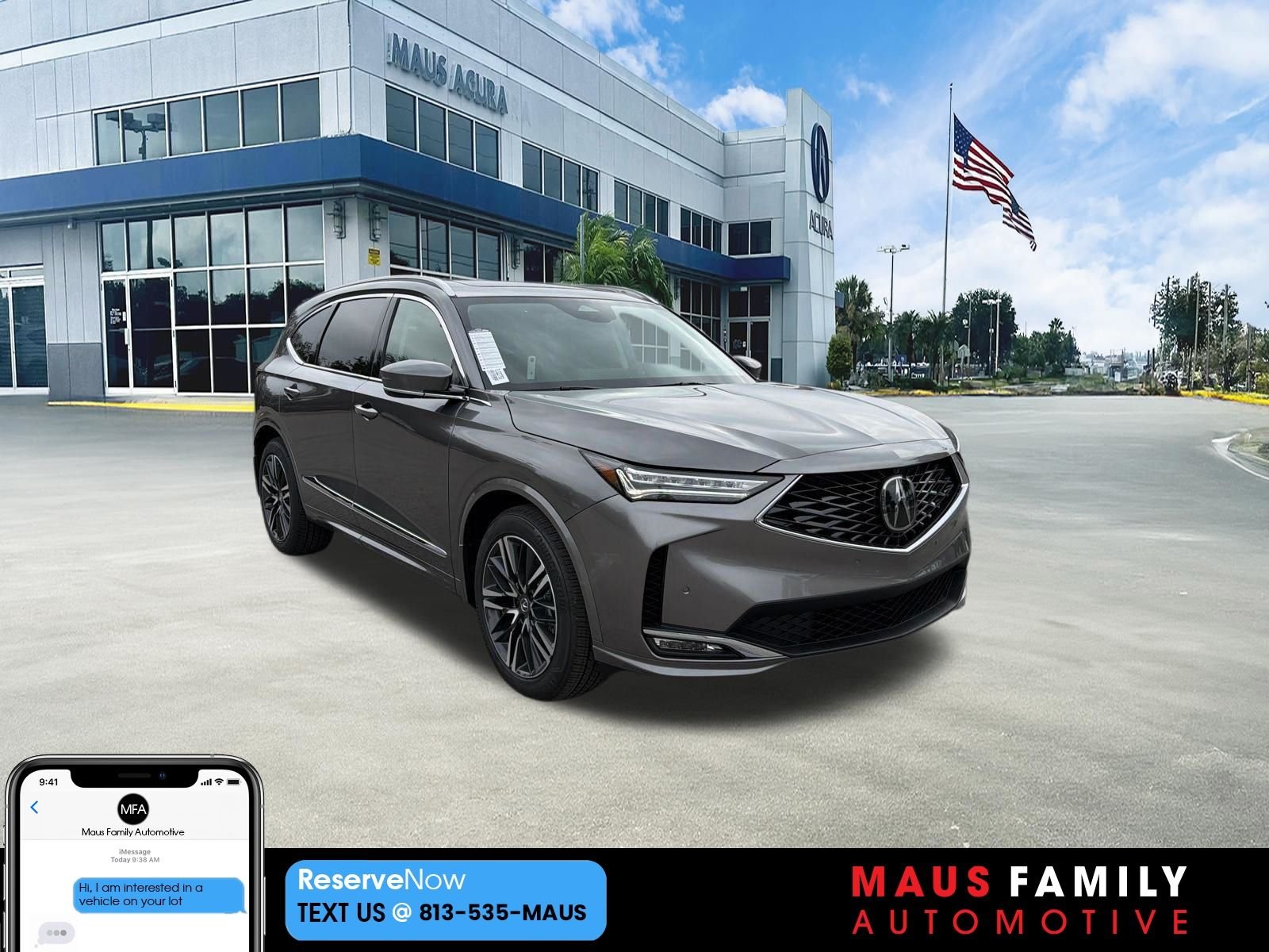 New 2026 Majestic Black Pearl Acura Advance Package image 1