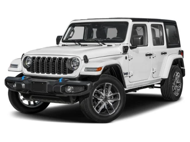 Used 2024 White Jeep Sport S 4xe image 1