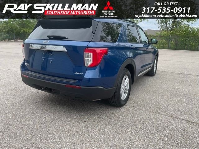 Used 2021 Blue Ford XLT image 5