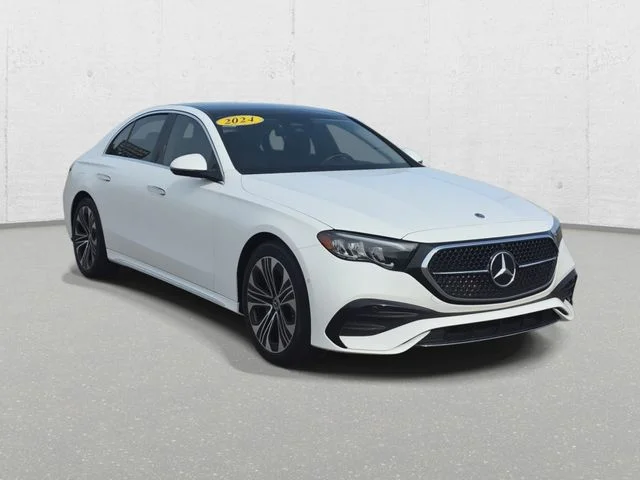 Used 2024 Polar White Mercedes-Benz E 350 image 3