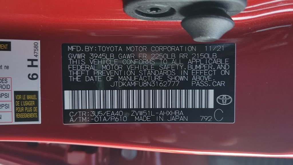 Certified Used 2022 Red Toyota Limited image 22