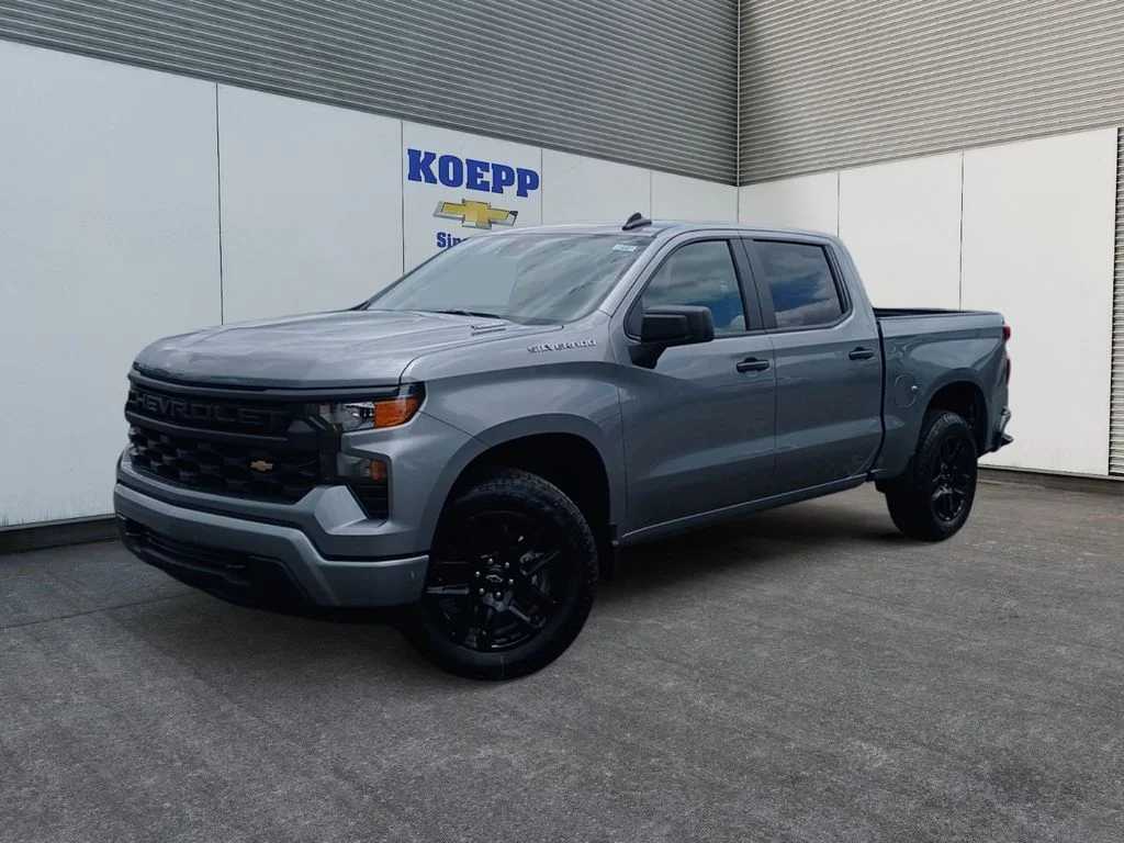 New 2026 Sterling Gray Metallic Chevrolet Custom image 1