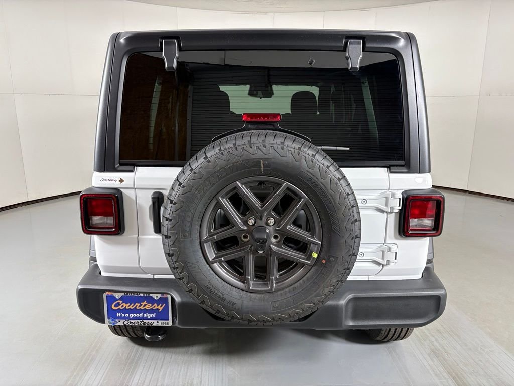 New 2026 Bright White Clearcoat Jeep Sport S image 7