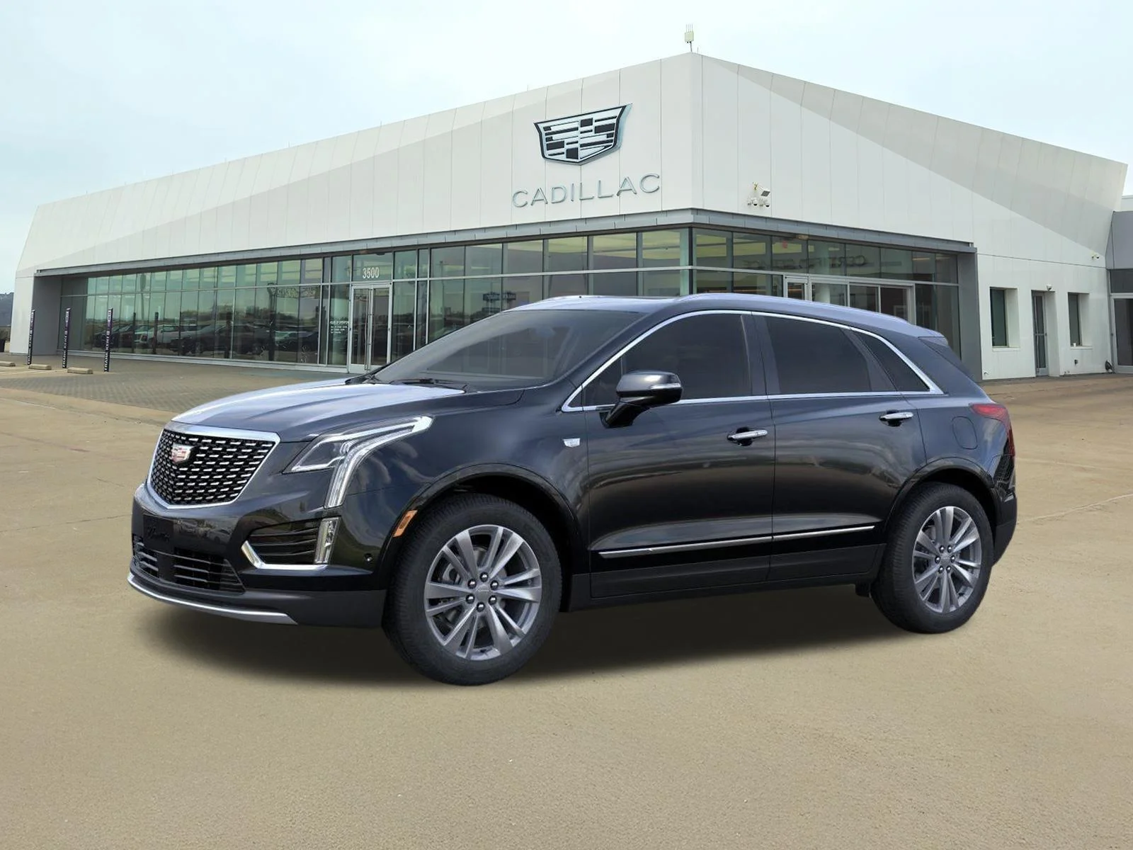 New 2026 Stellar Black Metallic Cadillac FWD Premium Luxury image 2