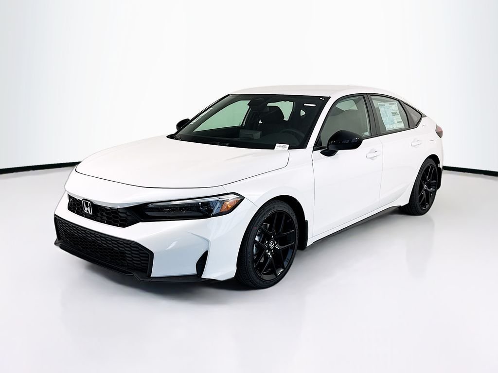 New 2026 Platinum White Pearl Honda Sport image 1