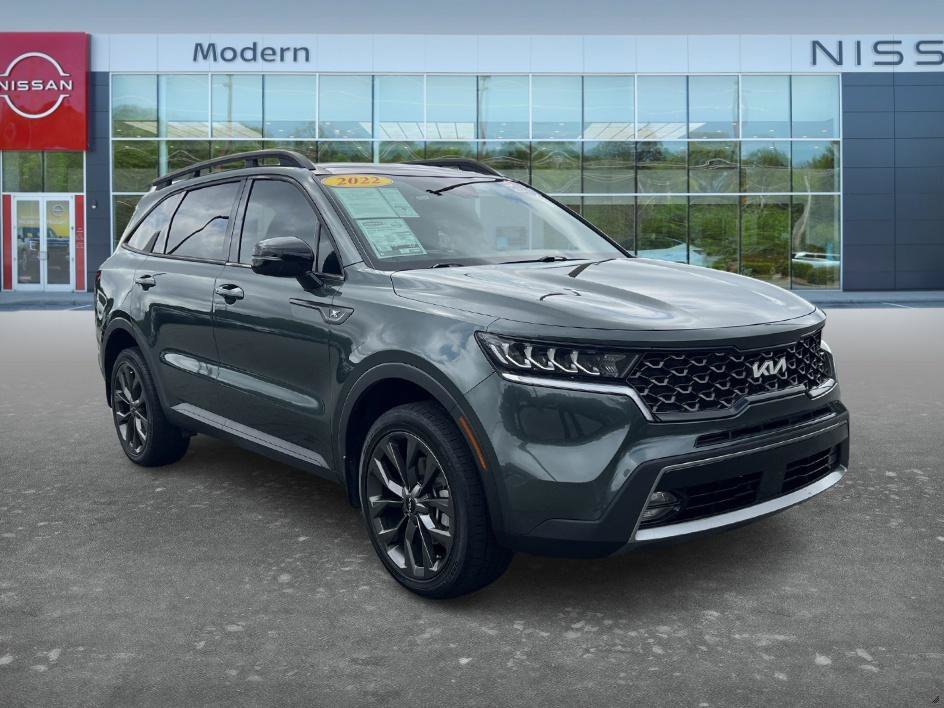 Used 2022 Aruba Green Kia X-Line EX image 3