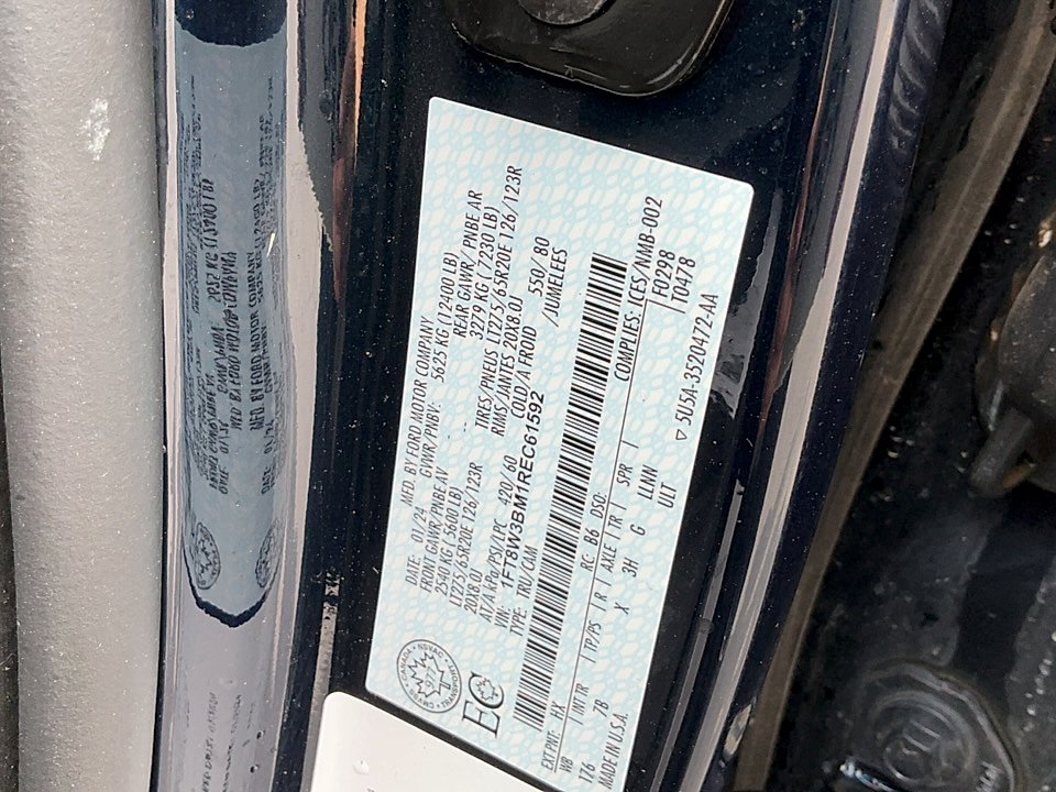 Used 2024 Antimatter Blue Metallic Ford Platinum image 28