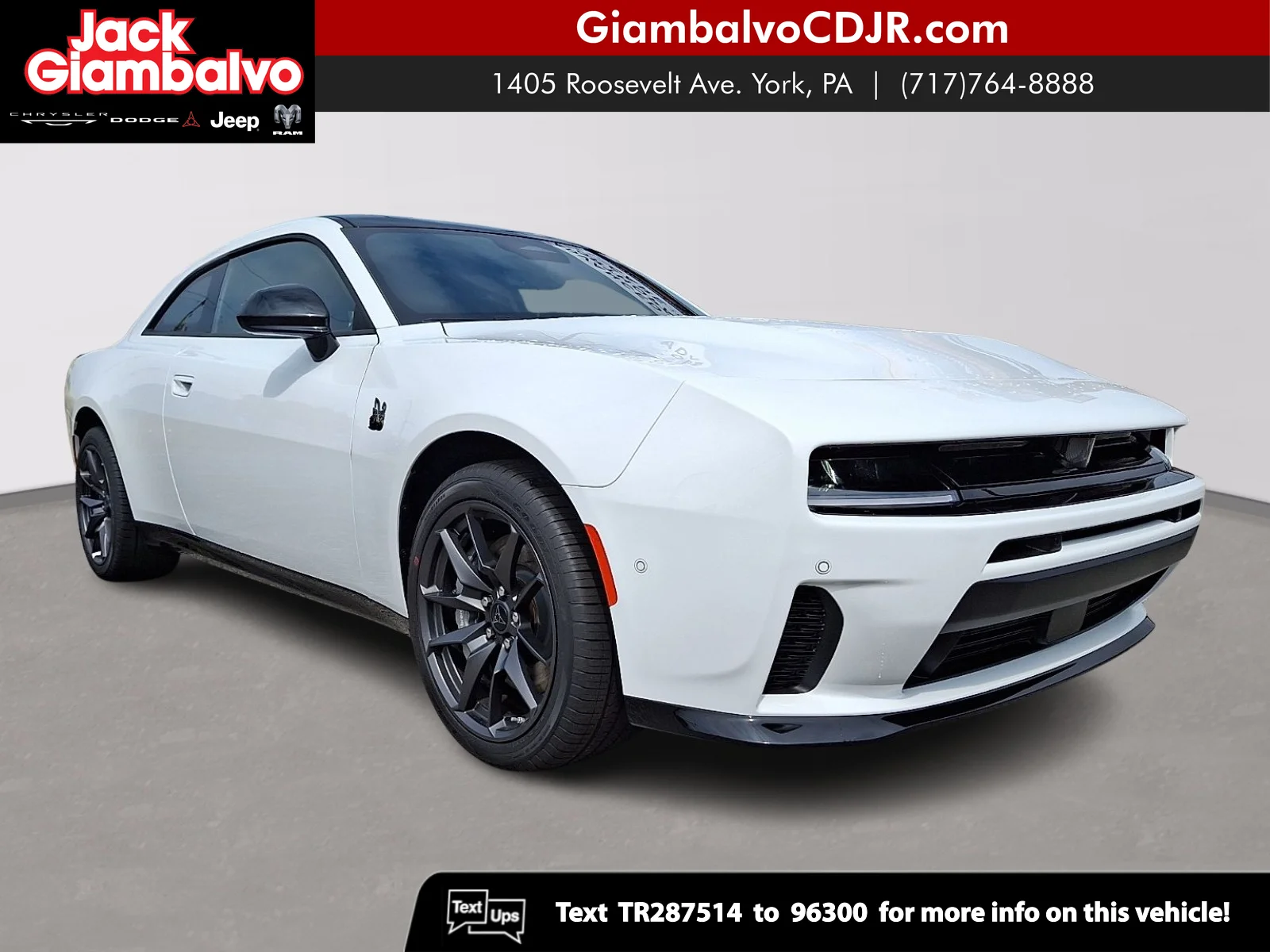 New 2026 White Knuckle Dodge Scat Pack image 1