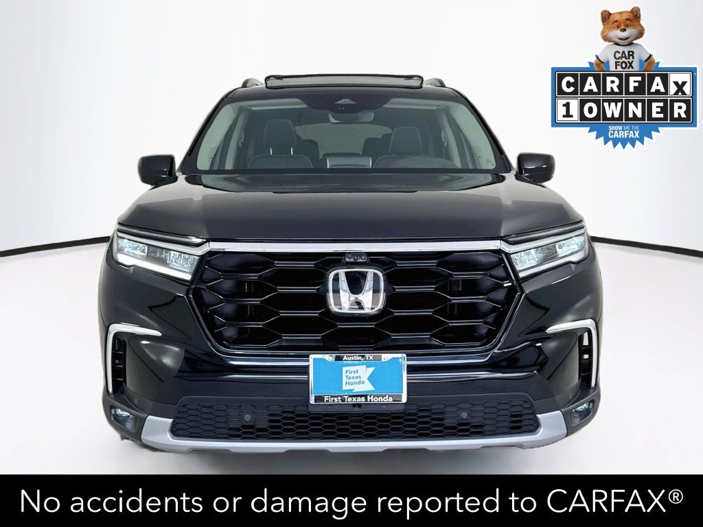 Certified Used 2025 Crystal Black Pearl Honda AWD Elite image 2