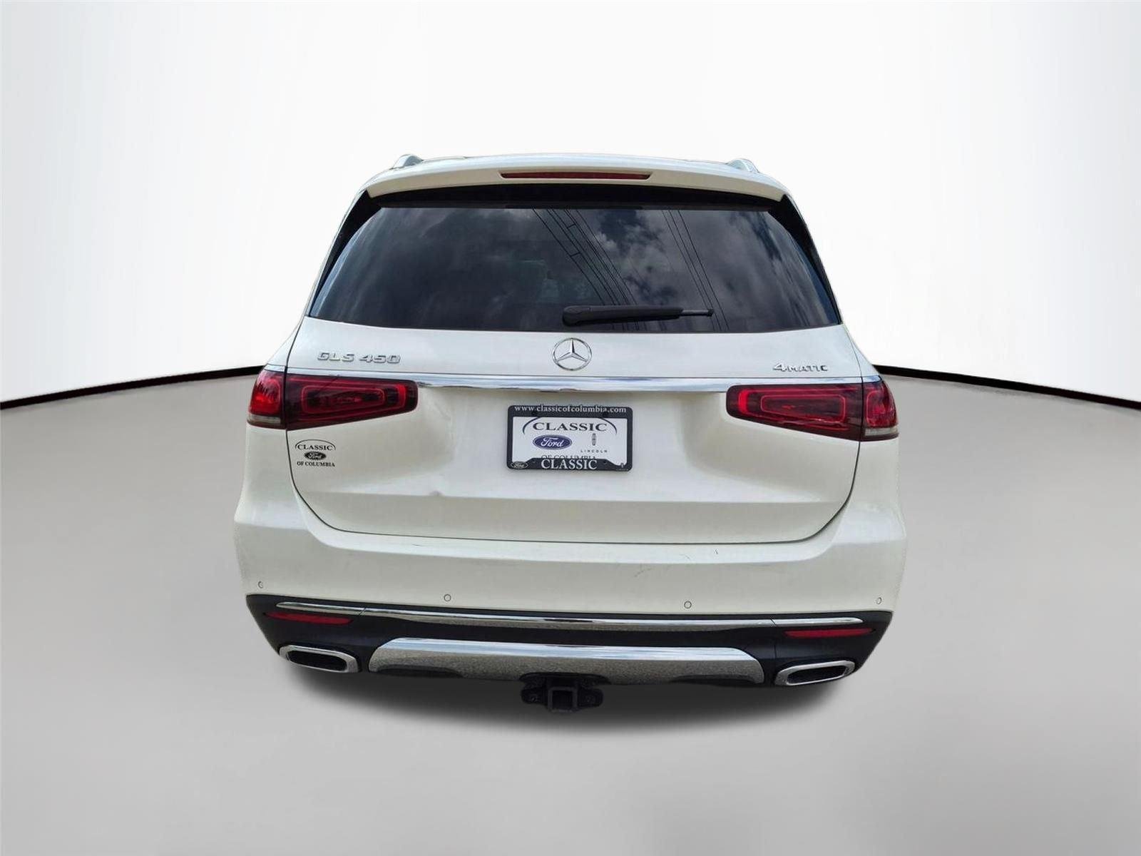 Used 2020 designo Diamond White Metallic Mercedes-Benz GLS 450 image 6