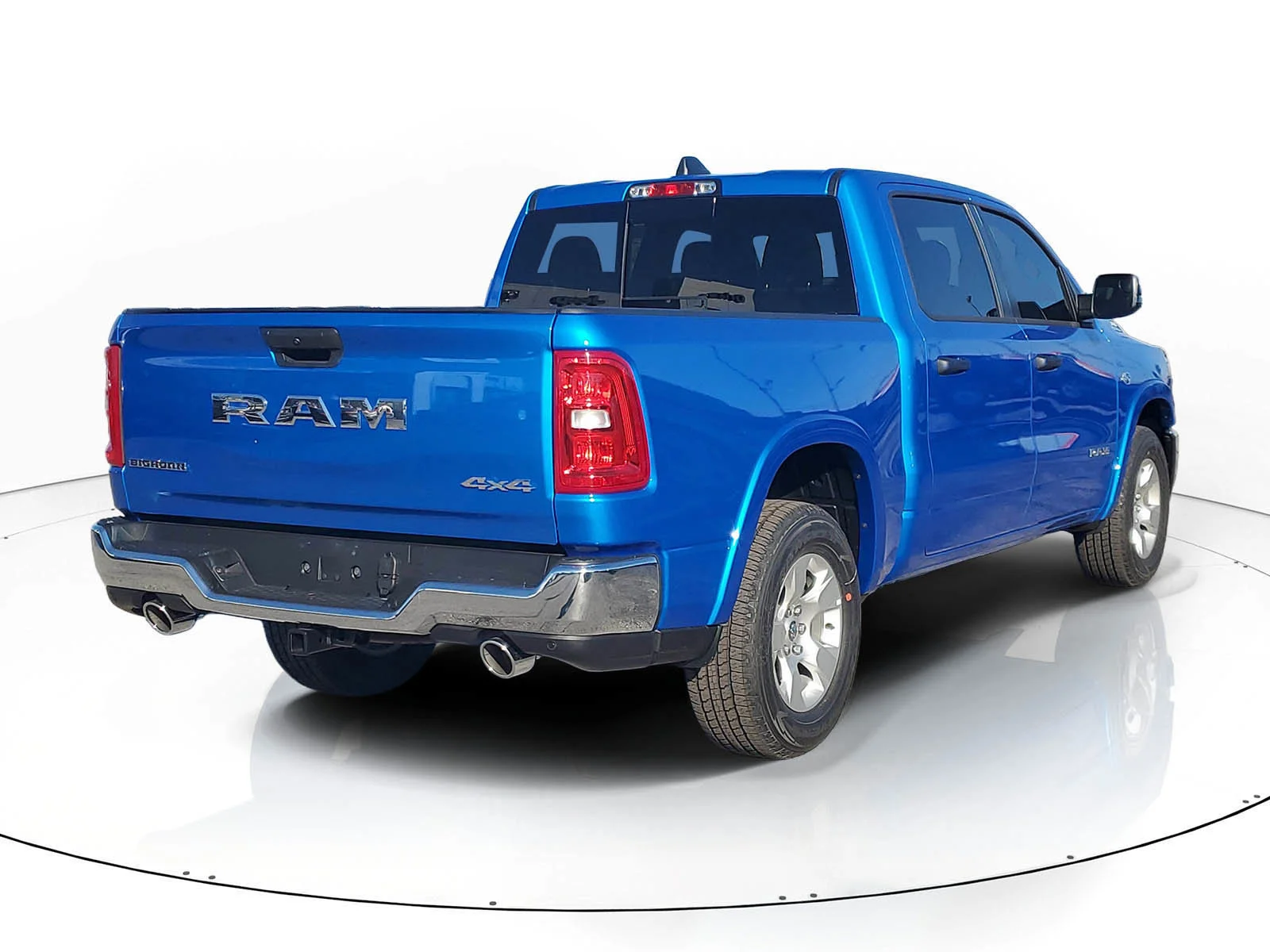 New 2026 Hydro Blue Pearlcoat RAM Big Horn image 4