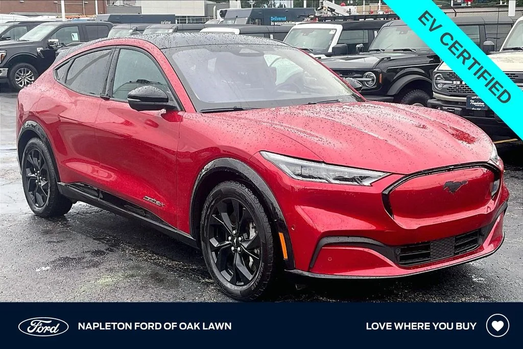 Certified Used 2023 Red Metallic Ford Premium image 1
