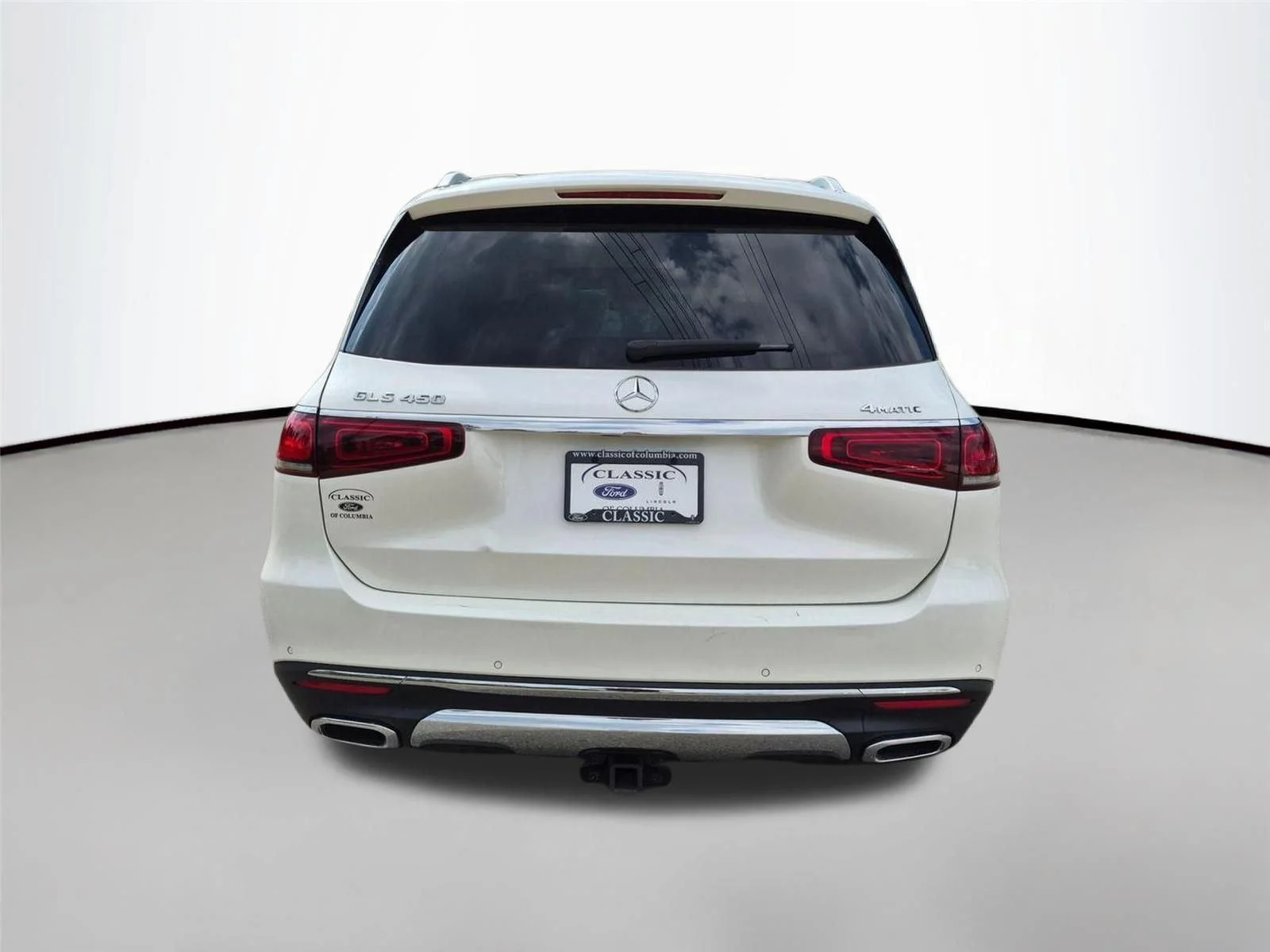 Used 2020 designo Diamond White Metallic Mercedes-Benz GLS 450 image 6