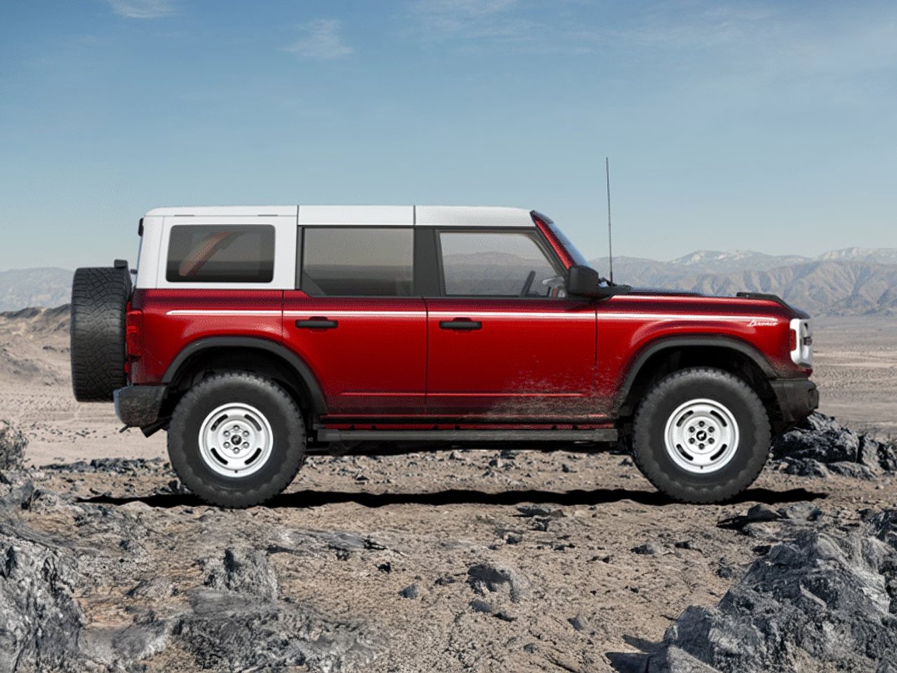 New 2026 Ruby Red Metallic Tinted Clearcoat Ford Heritage Edition image 2