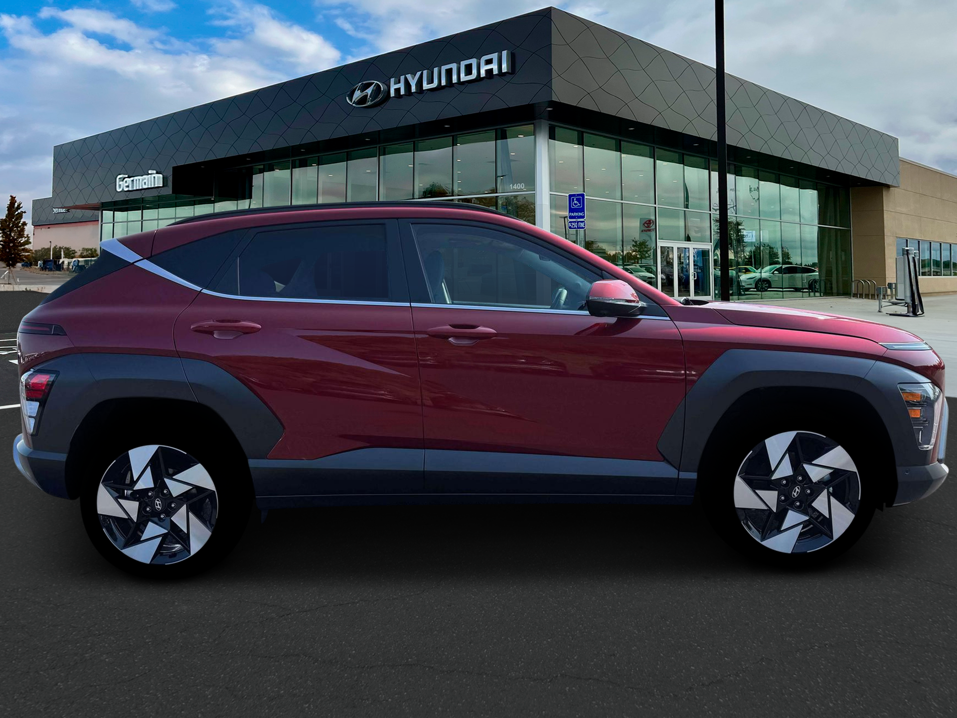 New 2026 Ultimate Red Metallic Hyundai Limited AWD image 9