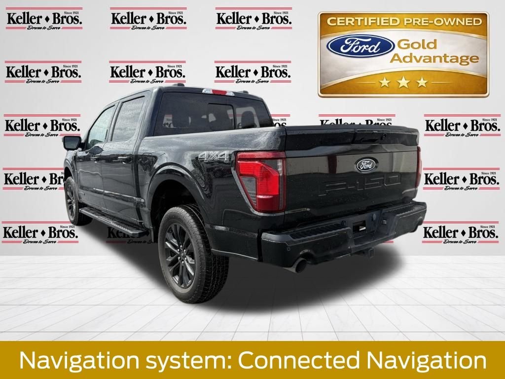 Certified Used 2024 Black Metallic Ford XLT image 6