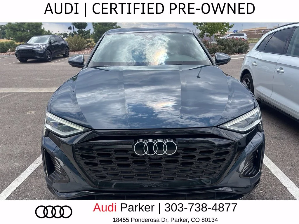 Used 2024 Blue Audi Premium Plus image 2