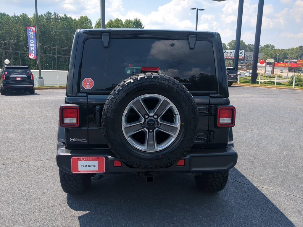 Used 2022 Black Clearcoat Jeep Unlimited Sahara image 6