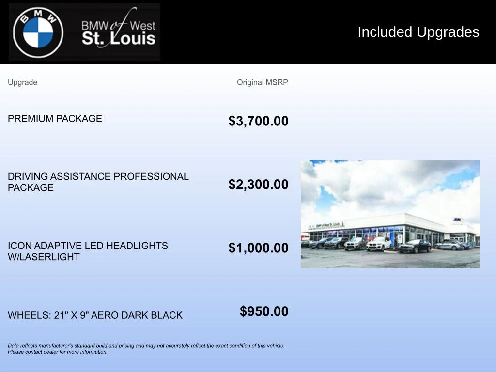 Used 2024 BMW iX Base with VIN WB523CF02RCN70193 for sale in St. Louis, MO