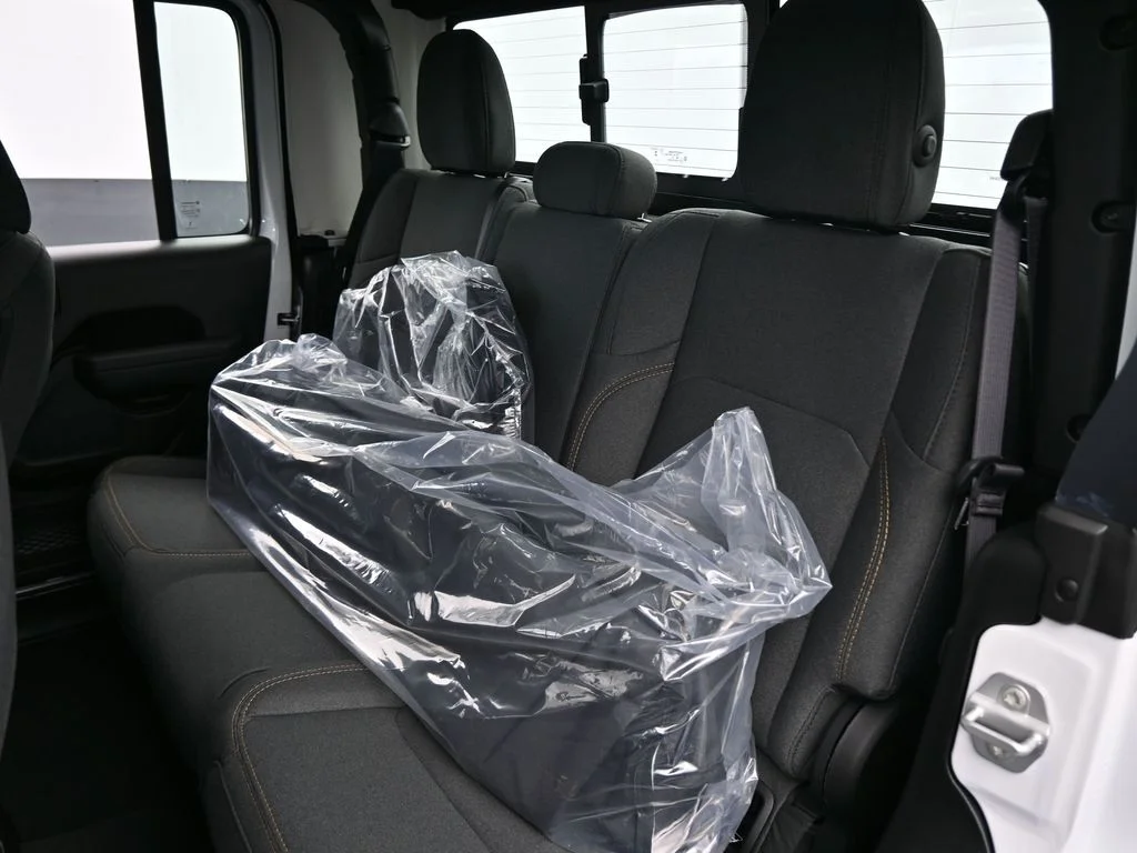 Used 2025 Bright White Clearcoat Jeep Sport image 29