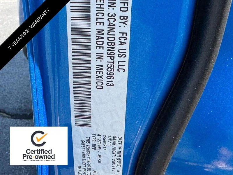 Certified Used 2023 Blue Jeep Latitude image 26
