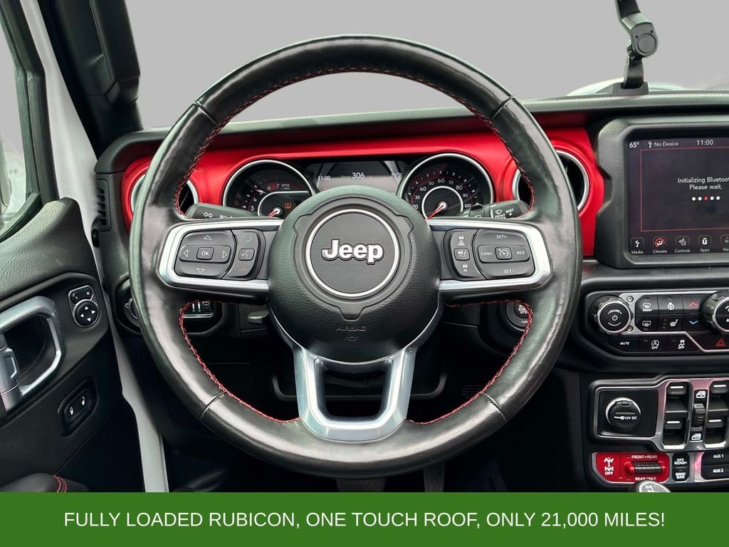 Used 2021 White Jeep Unlimited Rubicon image 19