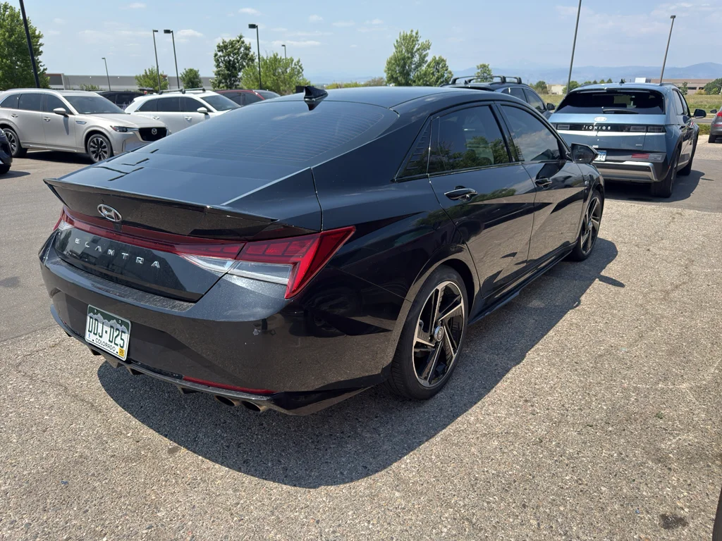 Used 2023 Onyx Black Hyundai N Line image 6