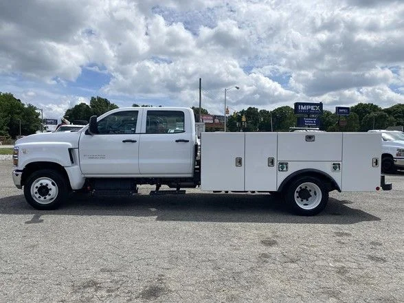 Used 2023 White Chevrolet Work Truck image 2