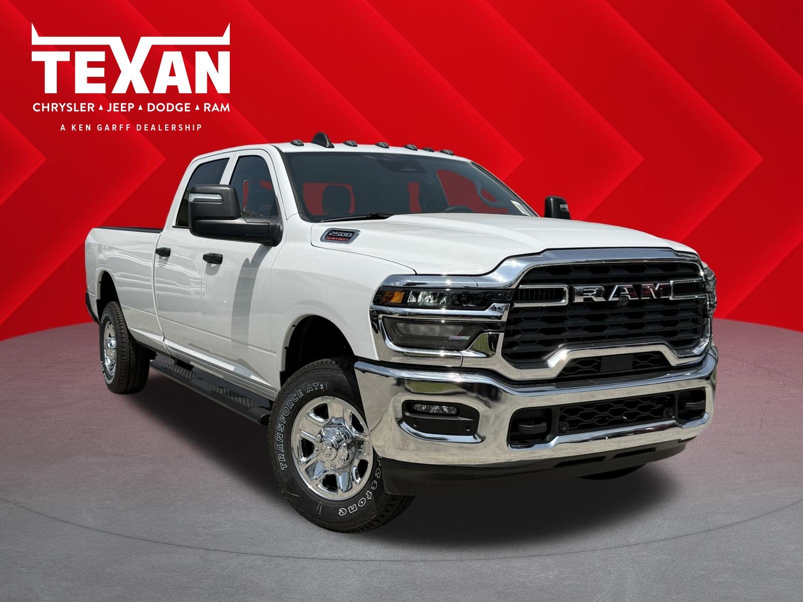 New 2026 Bright White Clear-Coat Exterior Paint RAM Tradesman image 1