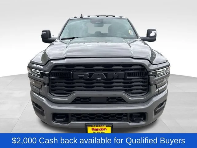 New 2026 Ceramic Gray Clear-Coat Exterior Paint RAM Big Horn image 2