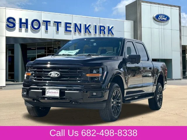 New 2026 Agate Black Metallic Ford XLT image 3