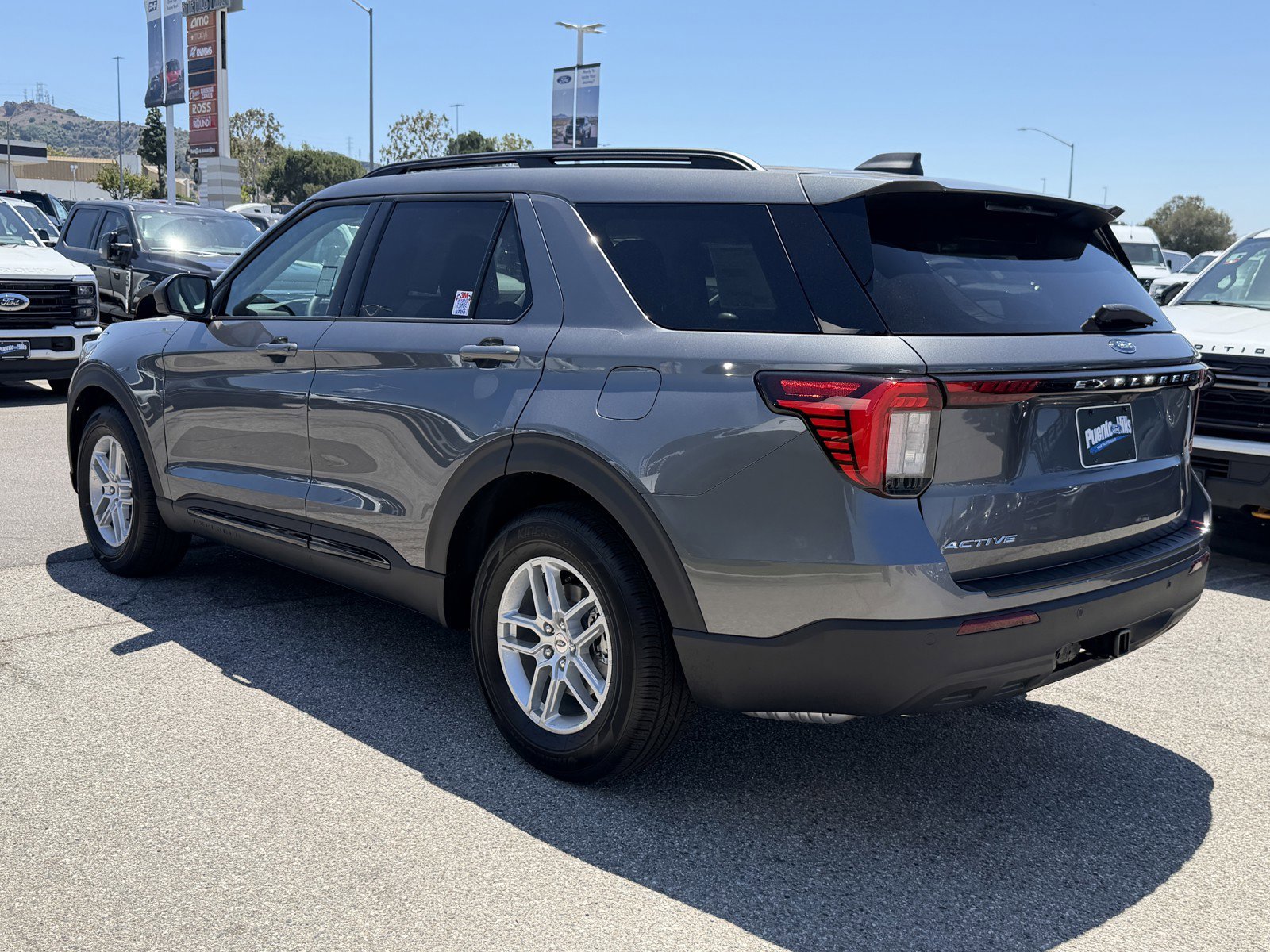 New 2026 Carbonized Gray Metallic Ford Active image 4