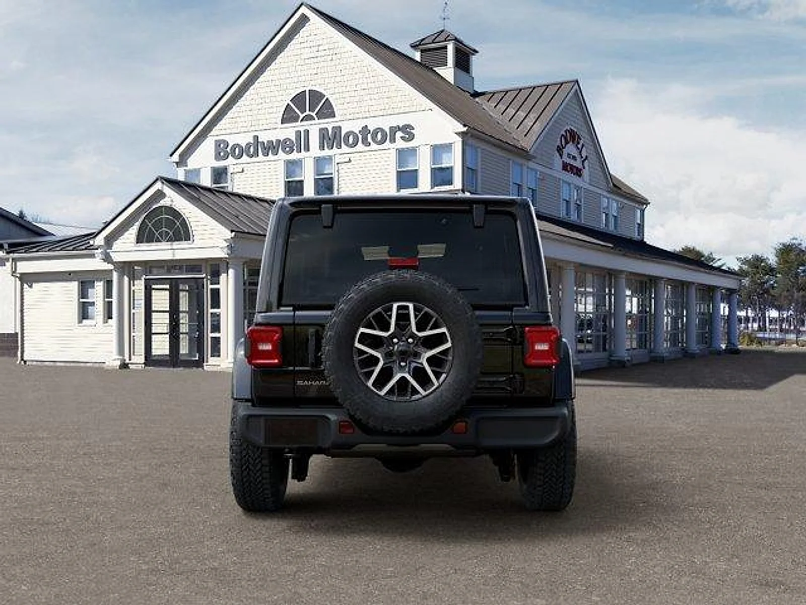 New 2026 Black Clear-Coat Exterior Paint Jeep 4-Door Sahara 4x4 image 7