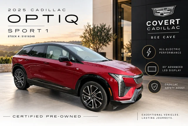 Certified Pre-Owned 2025 Cadillac OPTIQ Sport 1