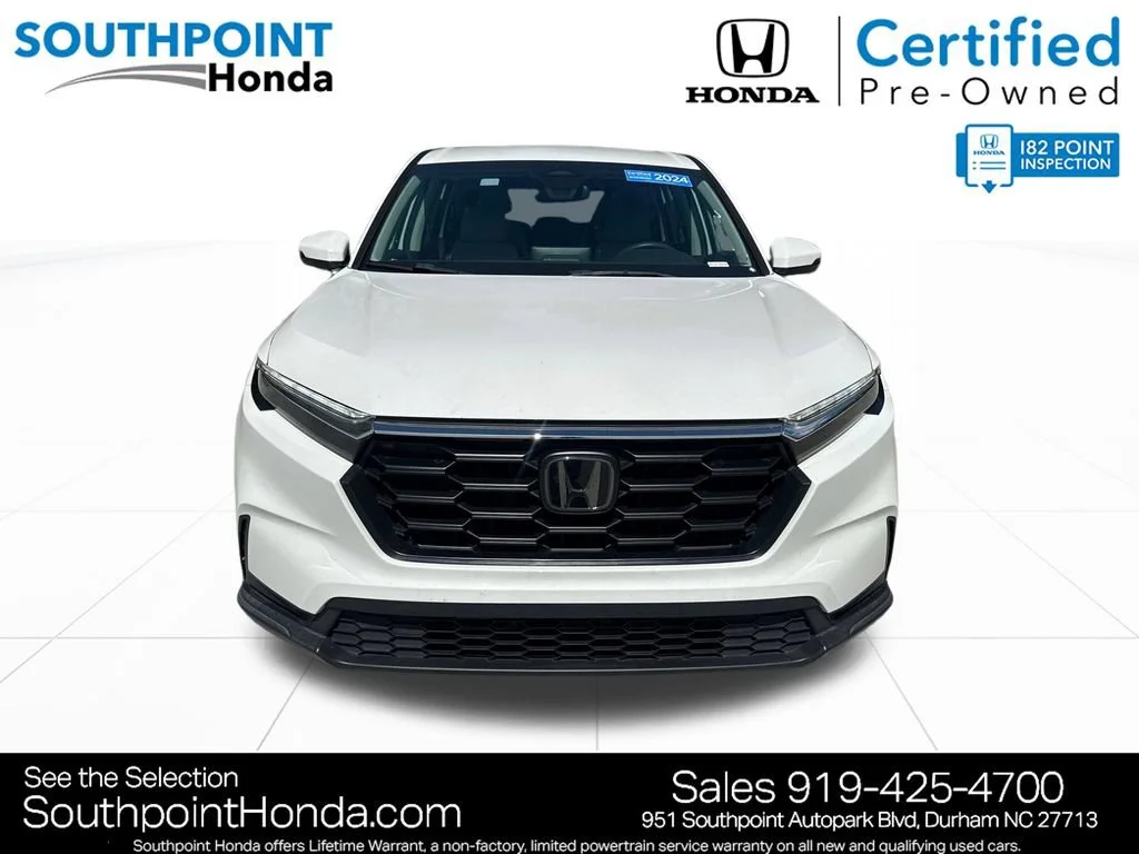Certified Used 2024 Platinum White Pearl Honda 1.5T 2WD LX image 38