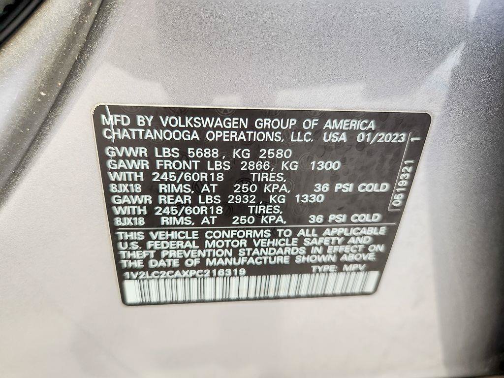 Used 2023 Silver Metallic Volkswagen 2.0T SE image 22
